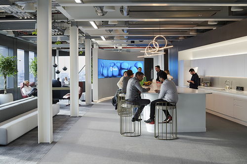 时尚办公网 办公设计 设计欣赏 面向未来的灵动办公 全球支付平台Finablr伦敦总部办公设计欣赏